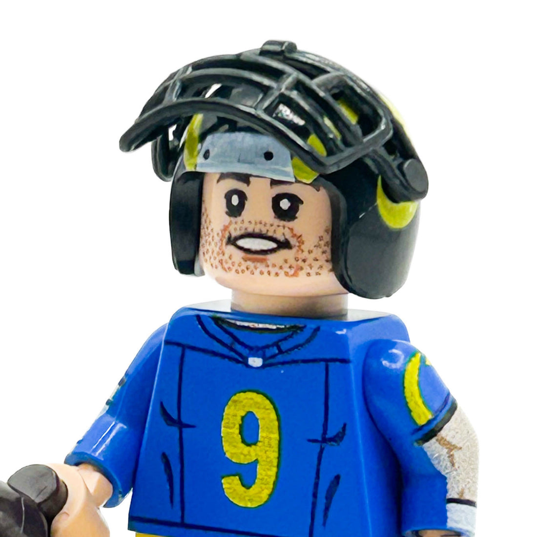 #9 QB LA Football Player Minifig for Lego 3