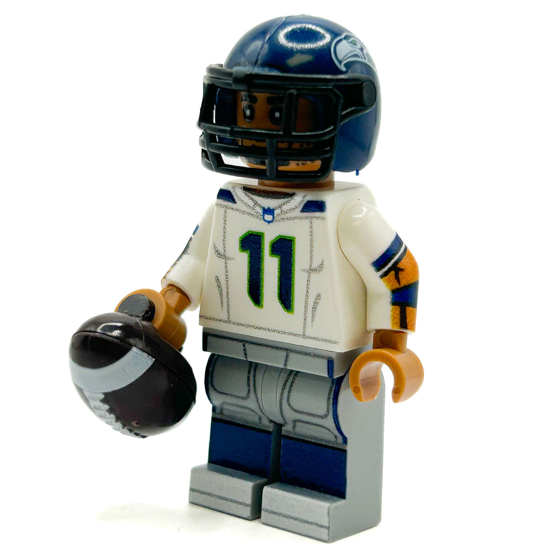 #11 Seattle football player custom LEGO® minifigure
