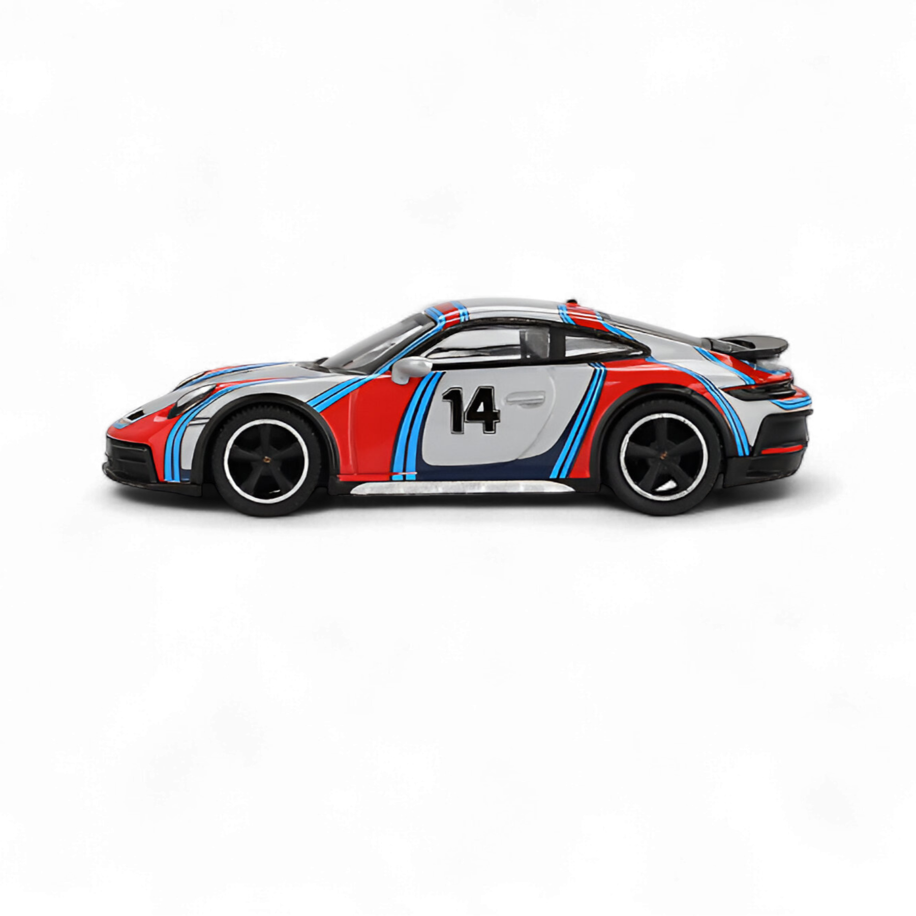 Porsche 911 Dakar “Rally 1974” Ice Grey Metallic 1:64 MGT00964 by Mini-GT 2