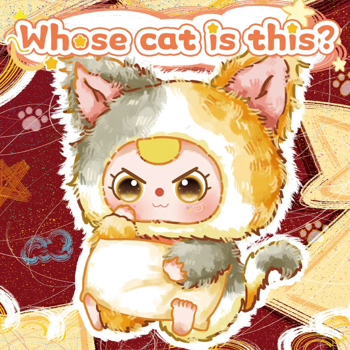 Baby Three Billionaire Cat Plush Series Blind Box 2