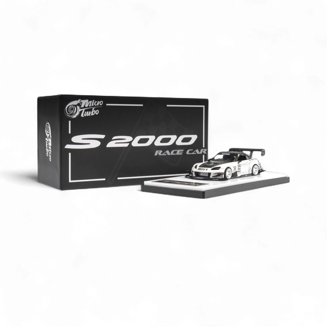 Honda Custom S2000 - Metallic White TOP FUEL 1:64 by Microturbo  2