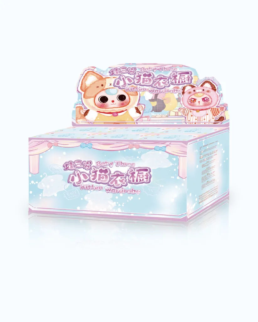 Baby Three Billionaire Cat Plush Series Blind Box 10