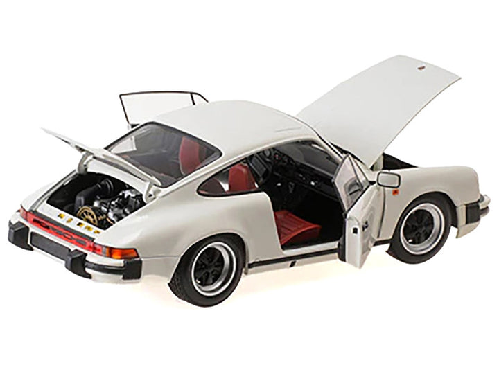 1983 Porsche 911 Carrera Coupe 3.2 White 1/18 Diecast Model Car by Minichamps-0