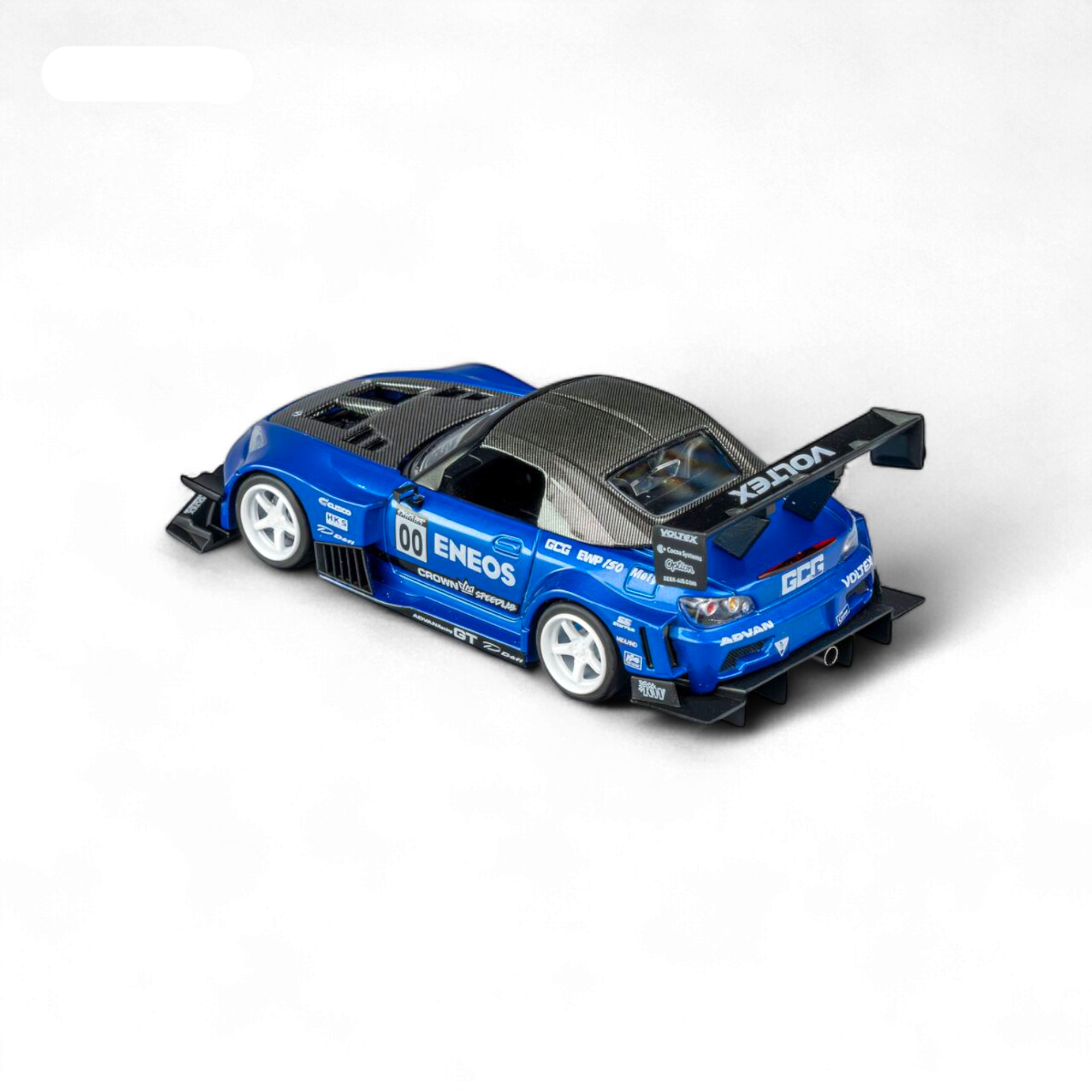 Honda S2000 ENEOS #00 TOP FUEL - Candy Blue 1:64 by MicroTurbo  5
