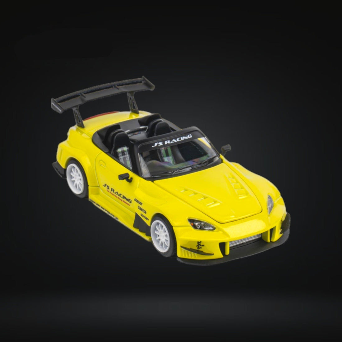 Honda S2000 JS Racing Custom in Indy Yellow Pearl 1:64 by Microturbo - 9