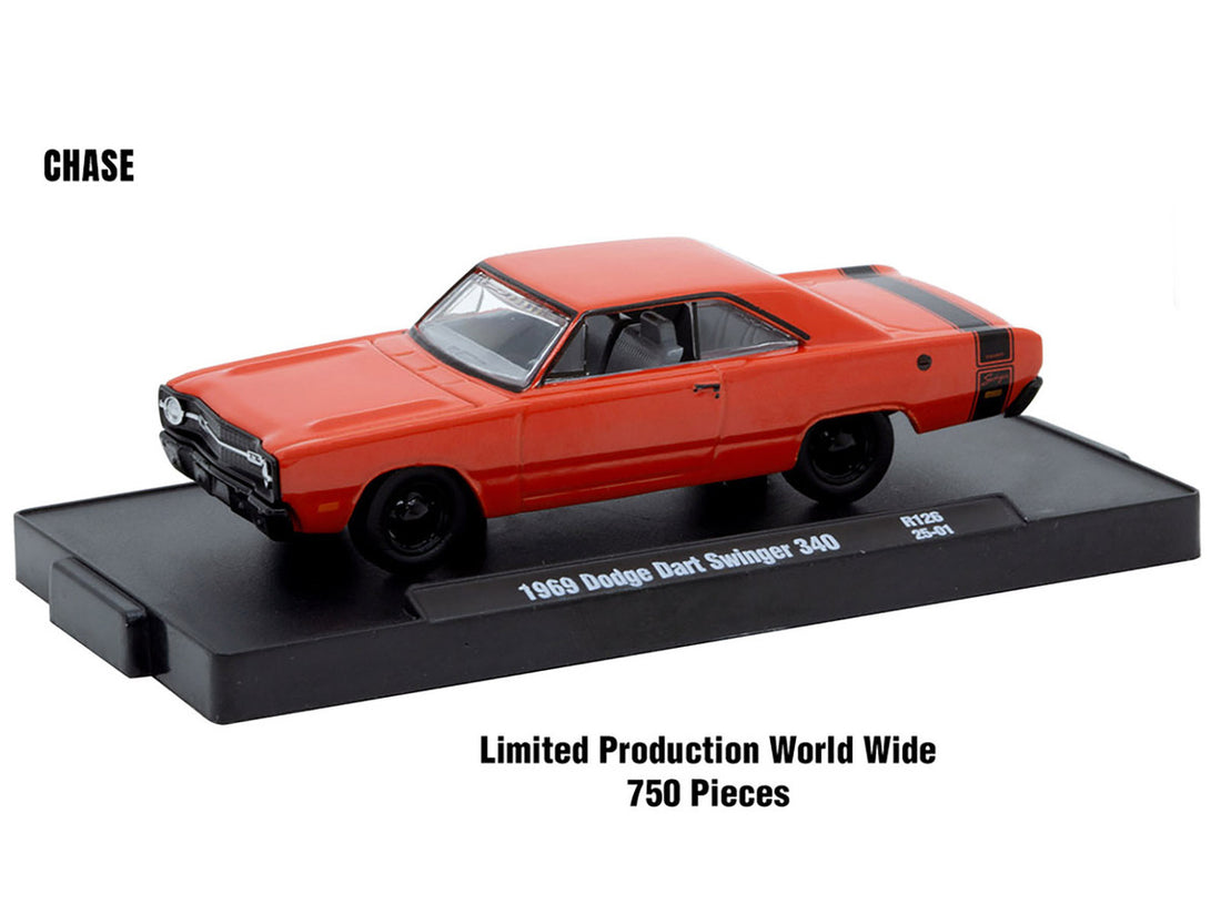 Auto-Drivers Set of 4 pieces in Blister Packs Release 126 Limited Edition to 9600 pieces Worldwide 1/64 Diecast Model Cars by M2 Machines