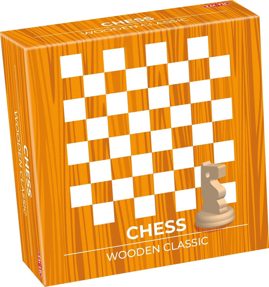 Tactic chess - board game - classic games - wooden chess game - 32 pieces - from 7 years