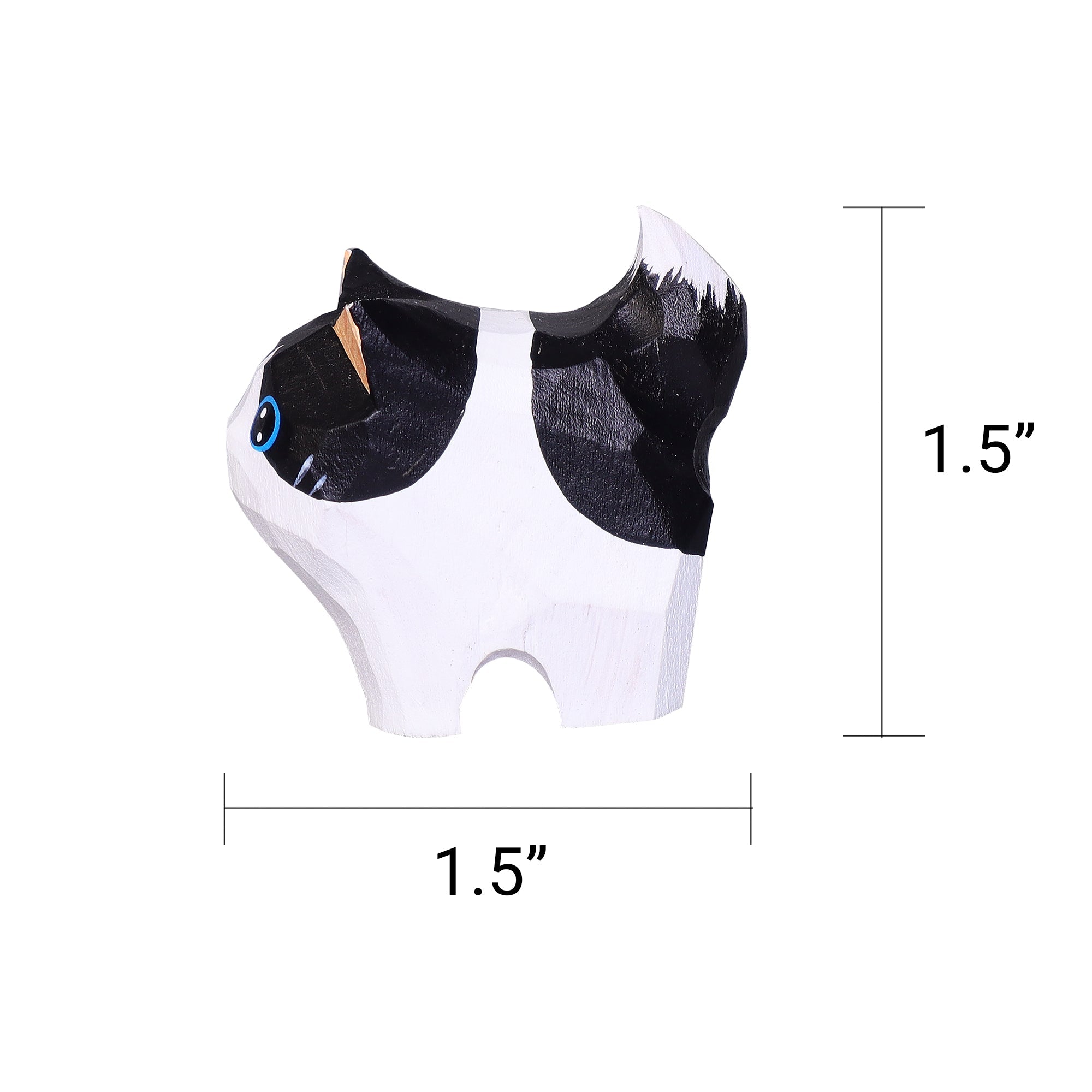 Hand-Carved Wooden Cats, Personalized Gift for Cat Lovers 4