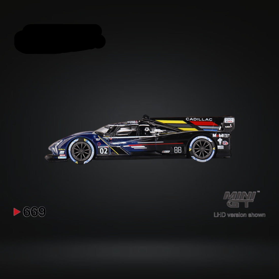 Cadillac V-Series.R #02 2023 IMSA Daytona 24 Hrs 1:64 #669 MGT00669 by Mini-GT 2