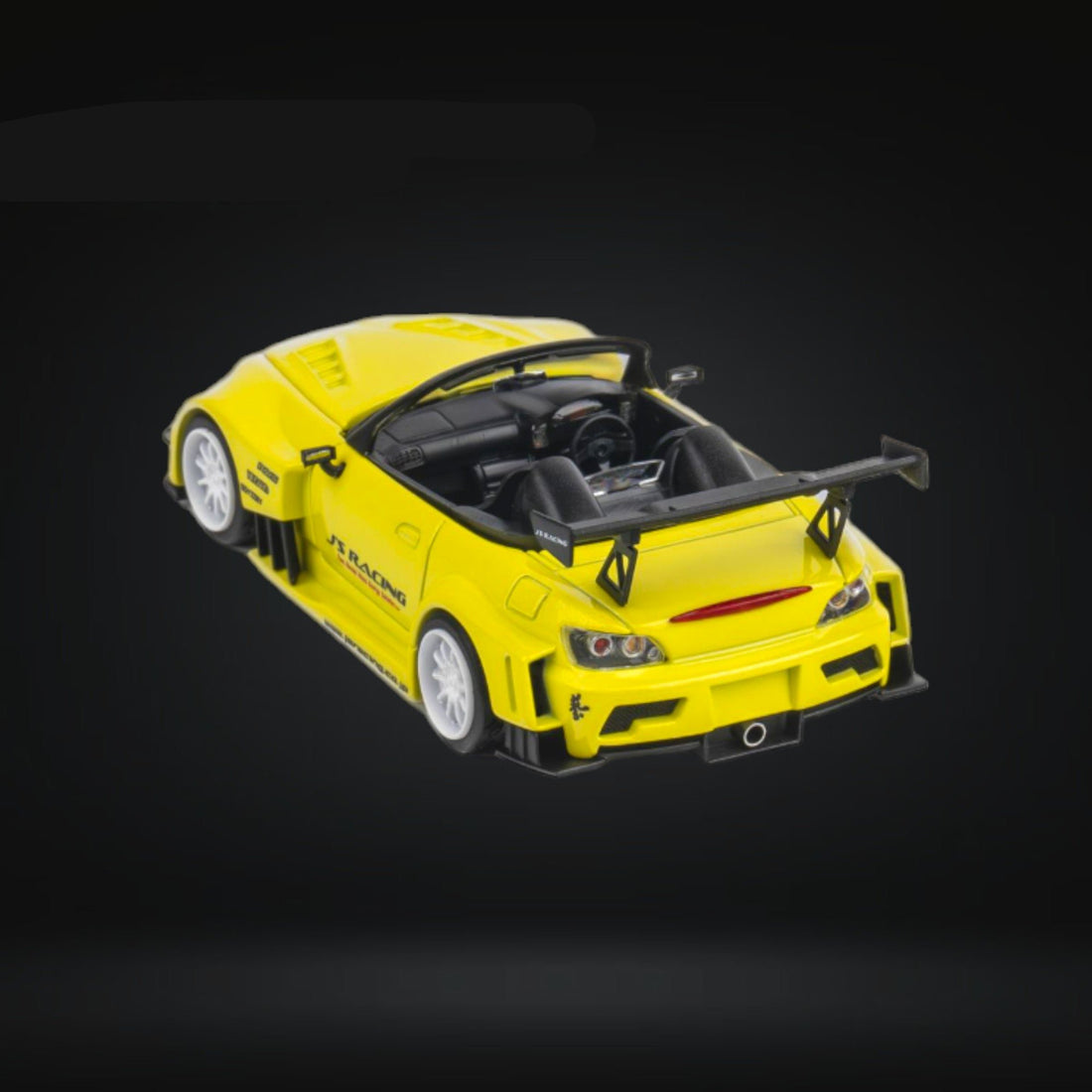 Honda S2000 JS Racing Custom in Indy Yellow Pearl 1:64 by Microturbo - 10