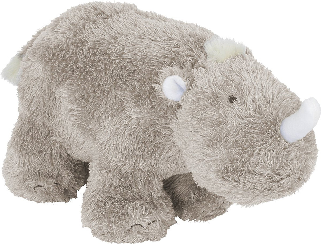 Happy Horse neushoorn rufus knuffel 32cm - grijs - baby knuffel
