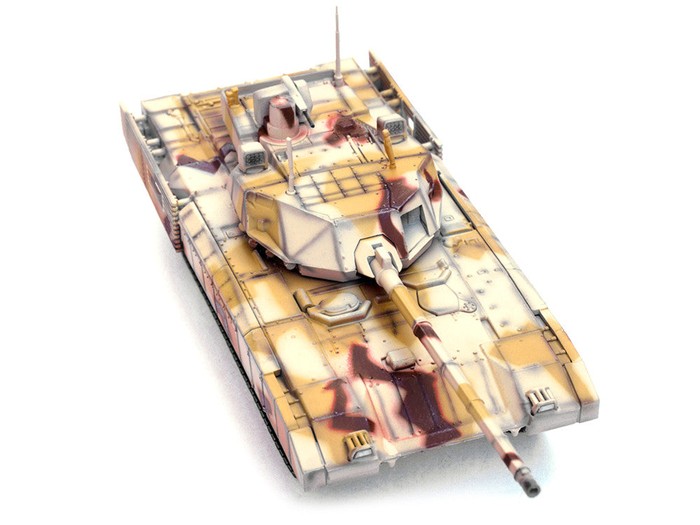 Russian T14 Armata MBT (Main Battle Tank) Multi-Desert Camouflage "Armor Premium" Series 1/72 Diecast Model by Panzerkampf-3
