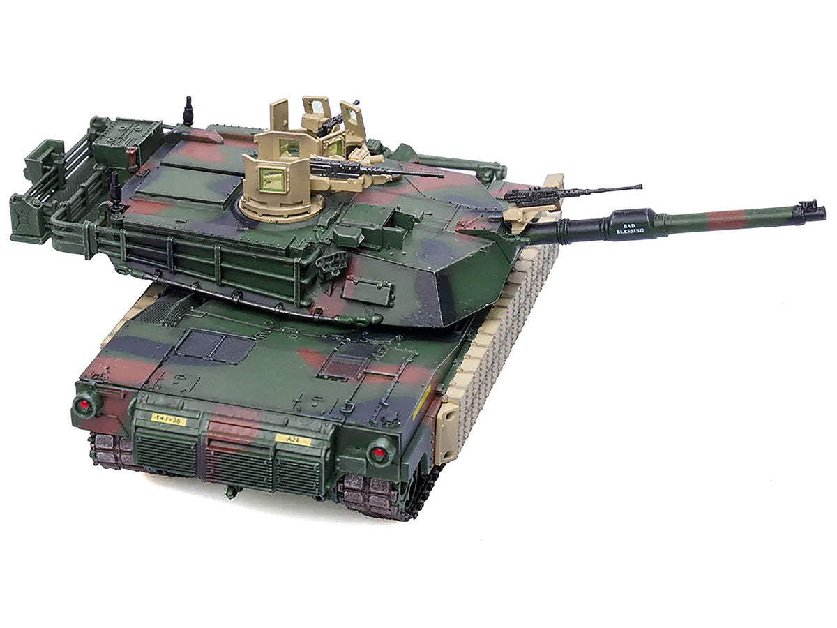 M1A1 TUSK Main Battle Tank "U.S.A. 1st Battalion 35th Armor Regiment" 1/72 Diecast Model by Panzerkampf-2