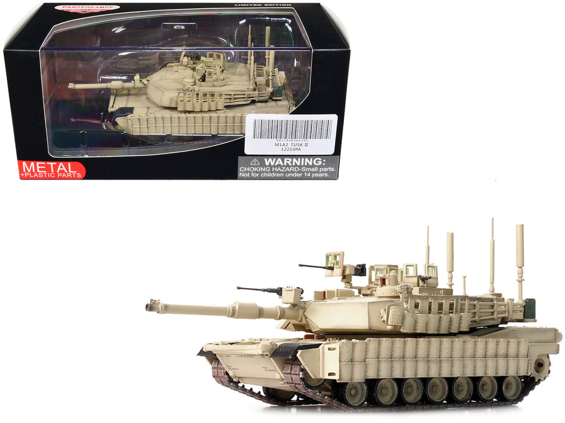 General Dynamics M1A2 Abrams TUSK II MBT (Main Battle Tank) "1st Battalion 22nd Infantry Regiment 1st Brigade 4th Infantry Division Baghdad" (2008) "Armor Premium" Series 1/72 Diecast Model by Panzerkampf-0