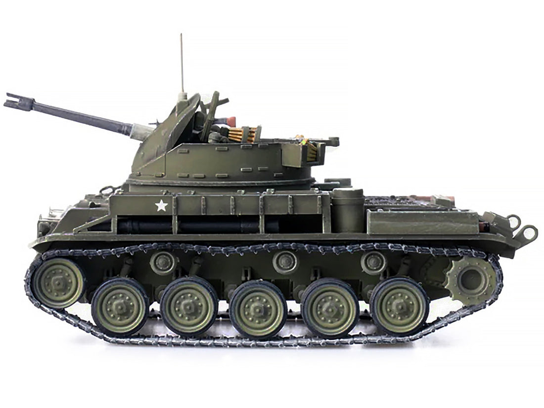 M42 Duster Self-Propelled Anti-Aircraft Gun "Iron Coffin" "US - Vietnam War" 1/72 Diecast Model by Panzerkampf-1