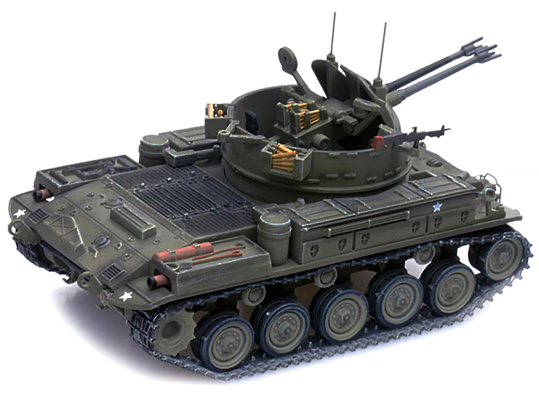 M42 Duster Self-Propelled Anti-Aircraft Gun "Iron Coffin" "US - Vietnam War" 1/72 Diecast Model by Panzerkampf-2