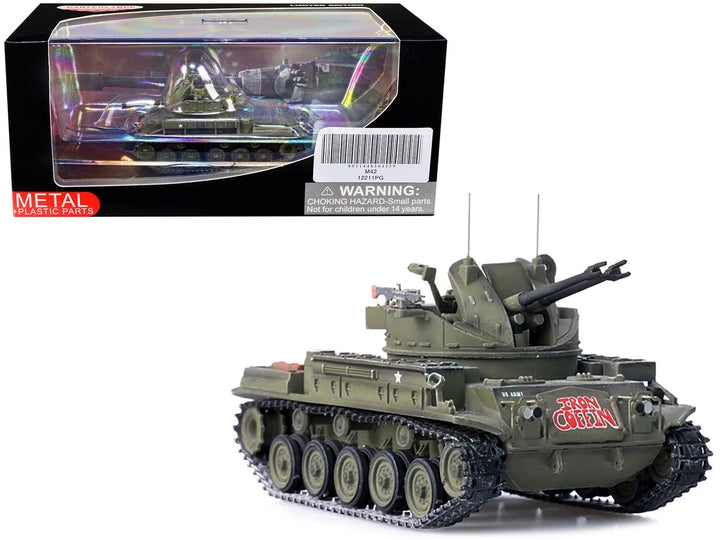 M42 Duster Self-Propelled Anti-Aircraft Gun "Iron Coffin" "US - Vietnam War" 1/72 Diecast Model by Panzerkampf-0