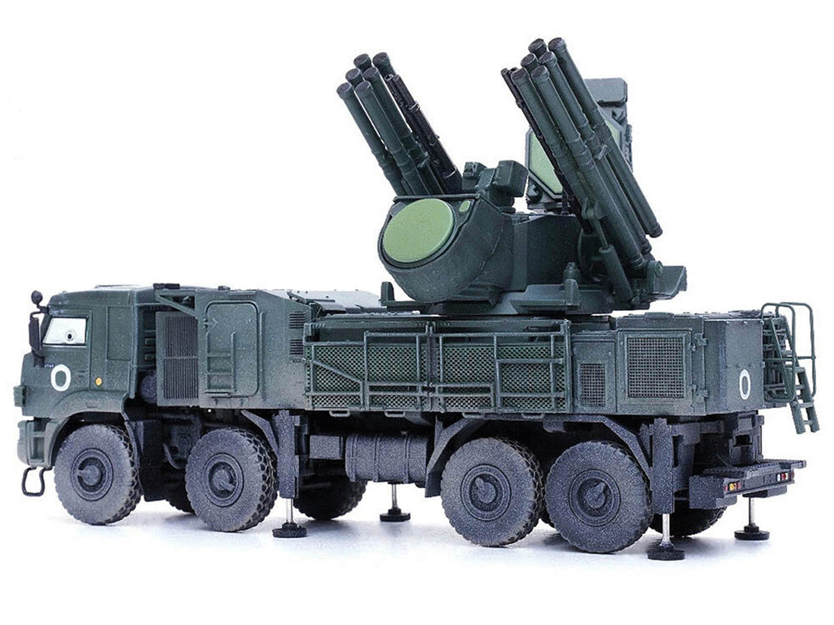 Pantsir S1 96K6 Self-Propelled Air Defense Weapon System "Ukraine War" Russian Army "Armor Premium" Series 1/72 Diecast Model by Panzerkampf-2
