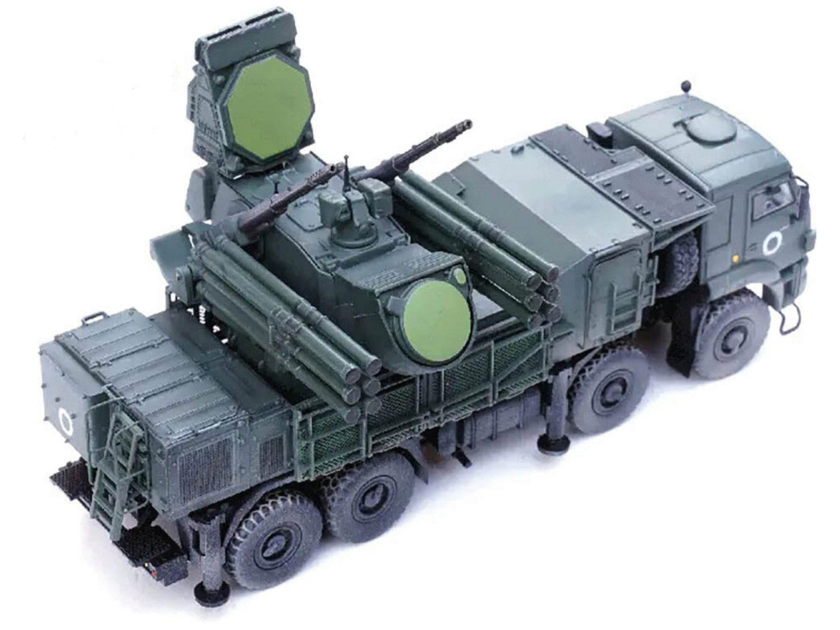 Pantsir S1 96K6 Self-Propelled Air Defense Weapon System "Ukraine War" Russian Army "Armor Premium" Series 1/72 Diecast Model by Panzerkampf-3