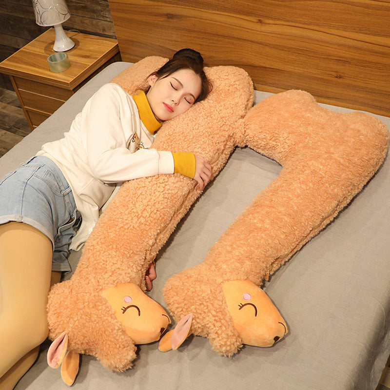 Alpaca Plush Body Pillow 4