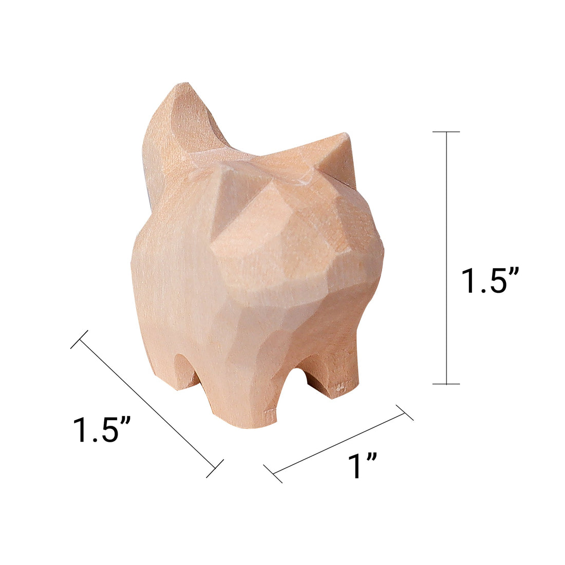 Hand-Carved Cat Painting Kit – Paint Two Cats, Create a Keychain 5