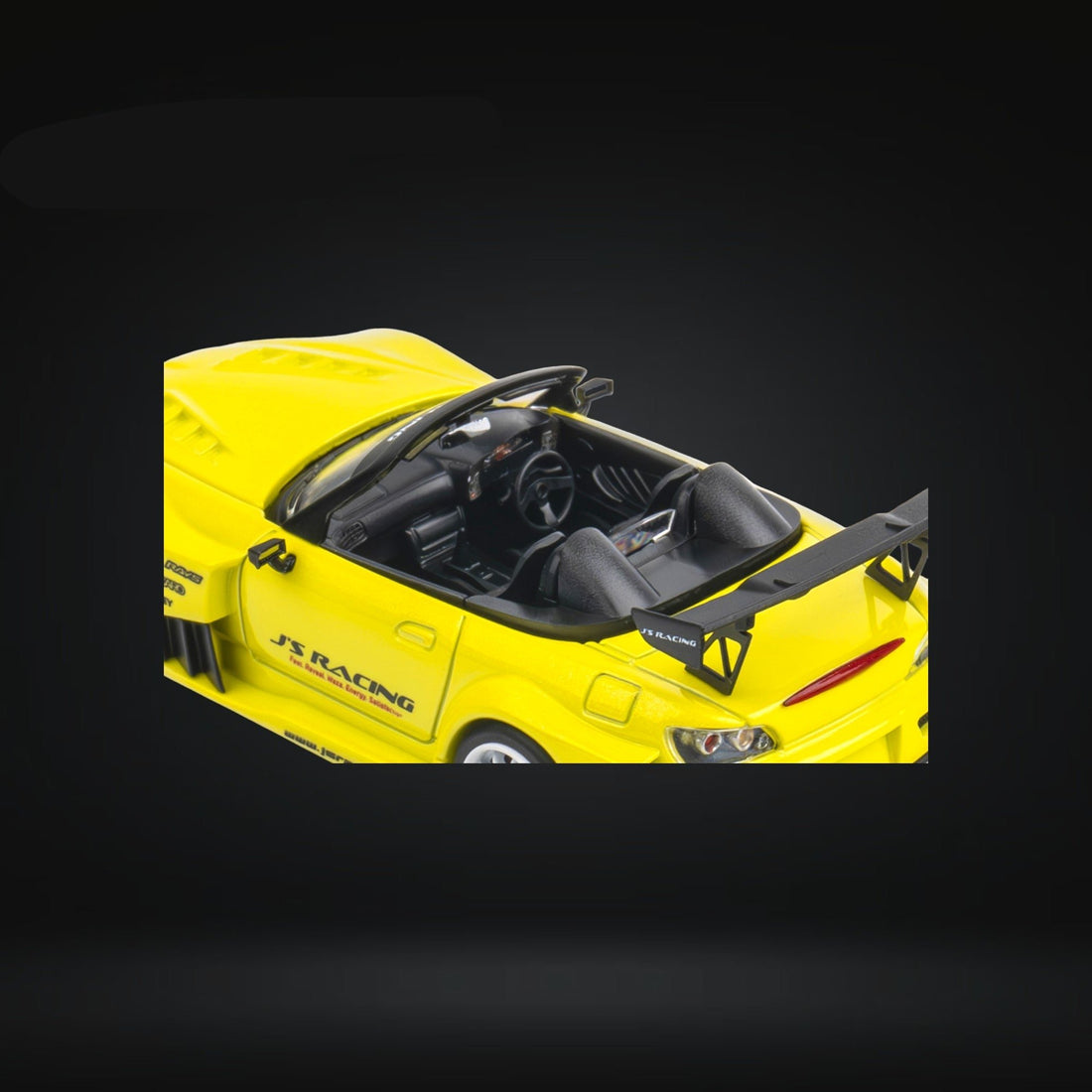 Honda S2000 JS Racing Custom in Indy Yellow Pearl 1:64 by Microturbo - 11