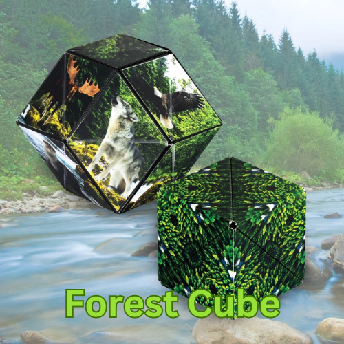 Shashibo Wild Series - Puzzle cube. Best games of 2023. Forest design cube.