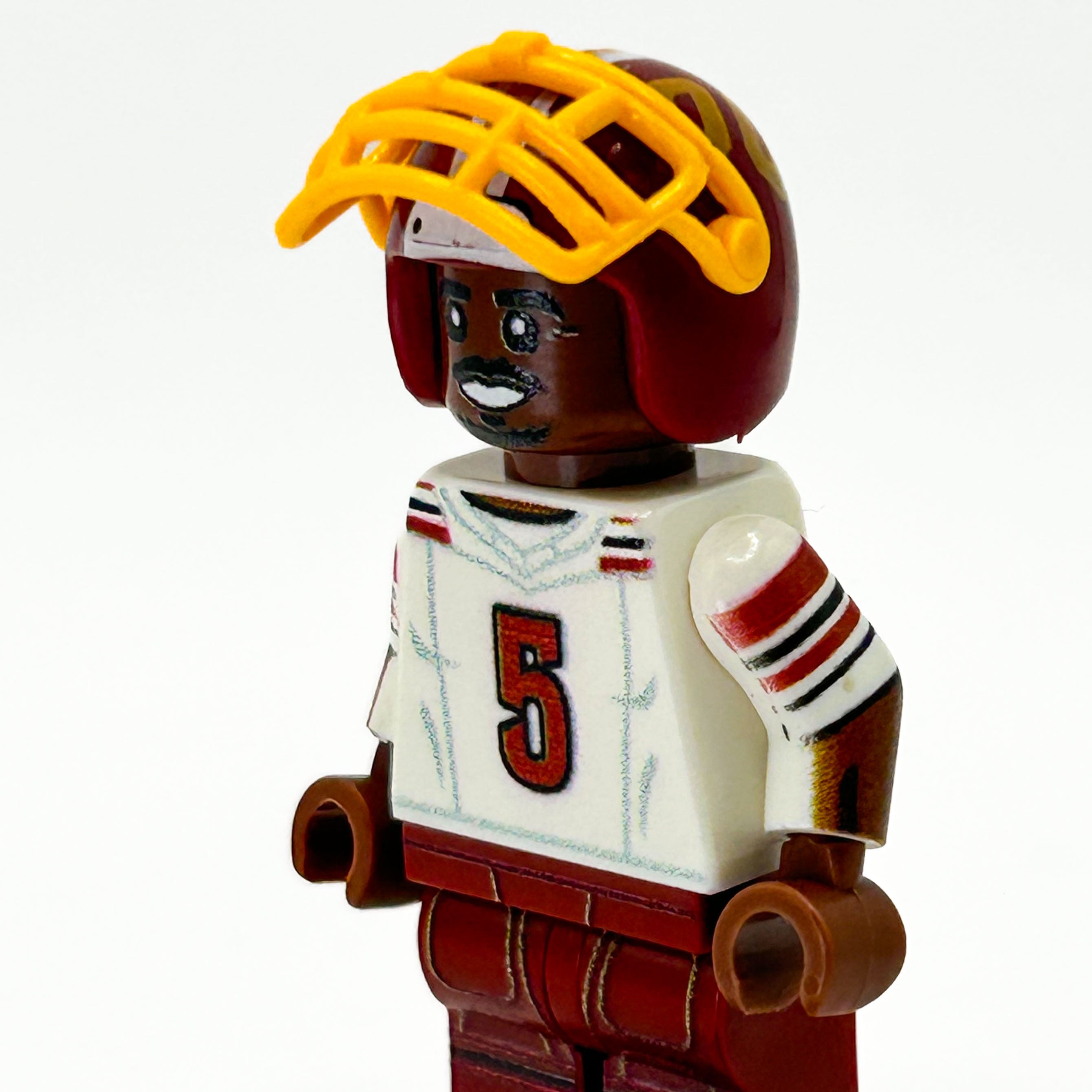 #5 QB Jayden Washington Football Player Minifig  - B3 Customs 2