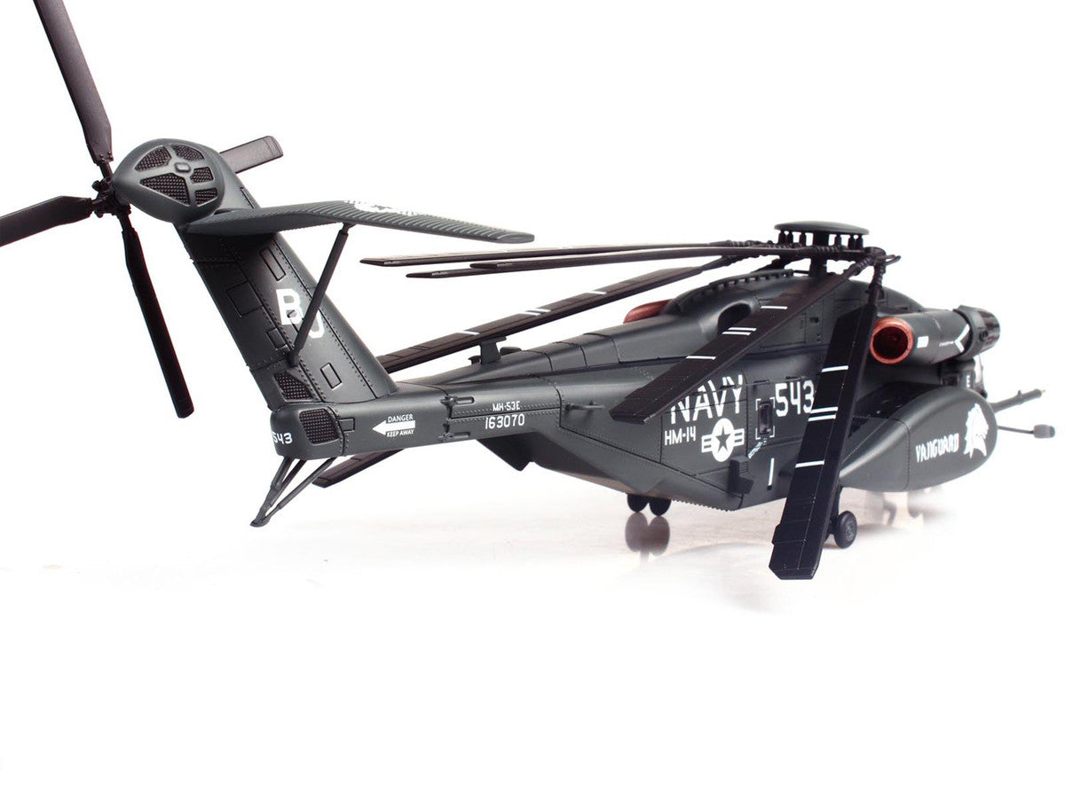 Sikorsky MH-53E Sea Dragon Helicopter "United States Navy Vanguard Tail Number 543" Dark Gray 1/72 Diecast Model by Panzerkampf-3