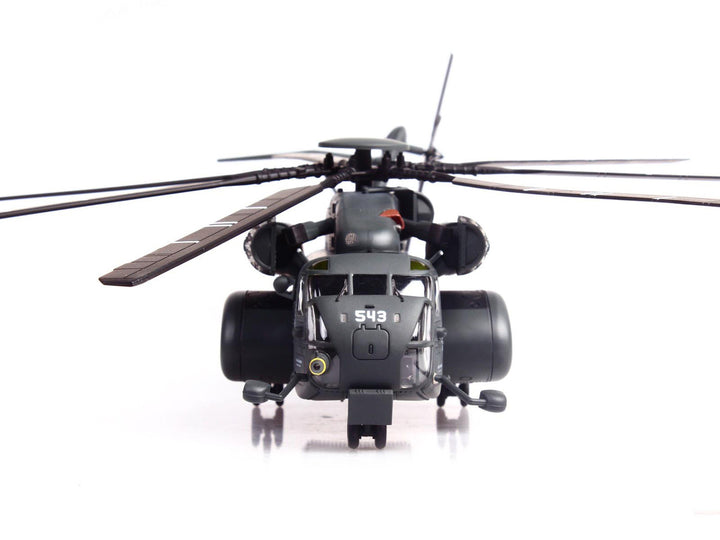 Sikorsky MH-53E Sea Dragon Helicopter "United States Navy Vanguard Tail Number 543" Dark Gray 1/72 Diecast Model by Panzerkampf-1