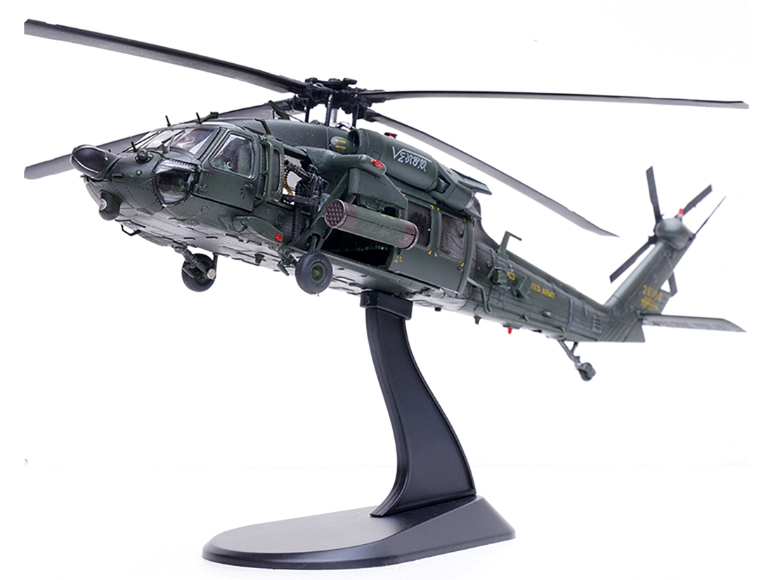 Sikorsky MH-60L Black Hawk Helicopter "91-26188 Venom" United States Army 1/72 Diecast Model by Panzerkampf-3