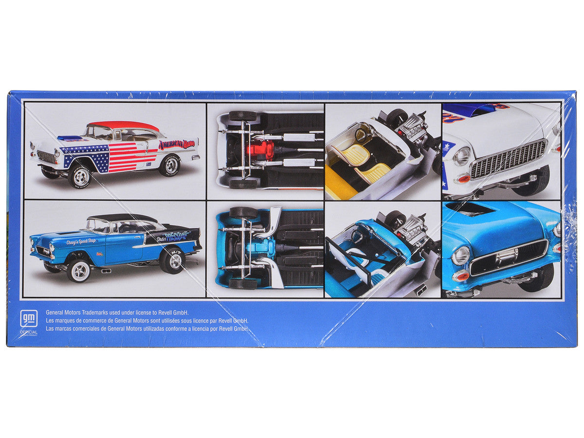 1955 Chevrolet Bel Air 2-in-1 model kit parts and build details