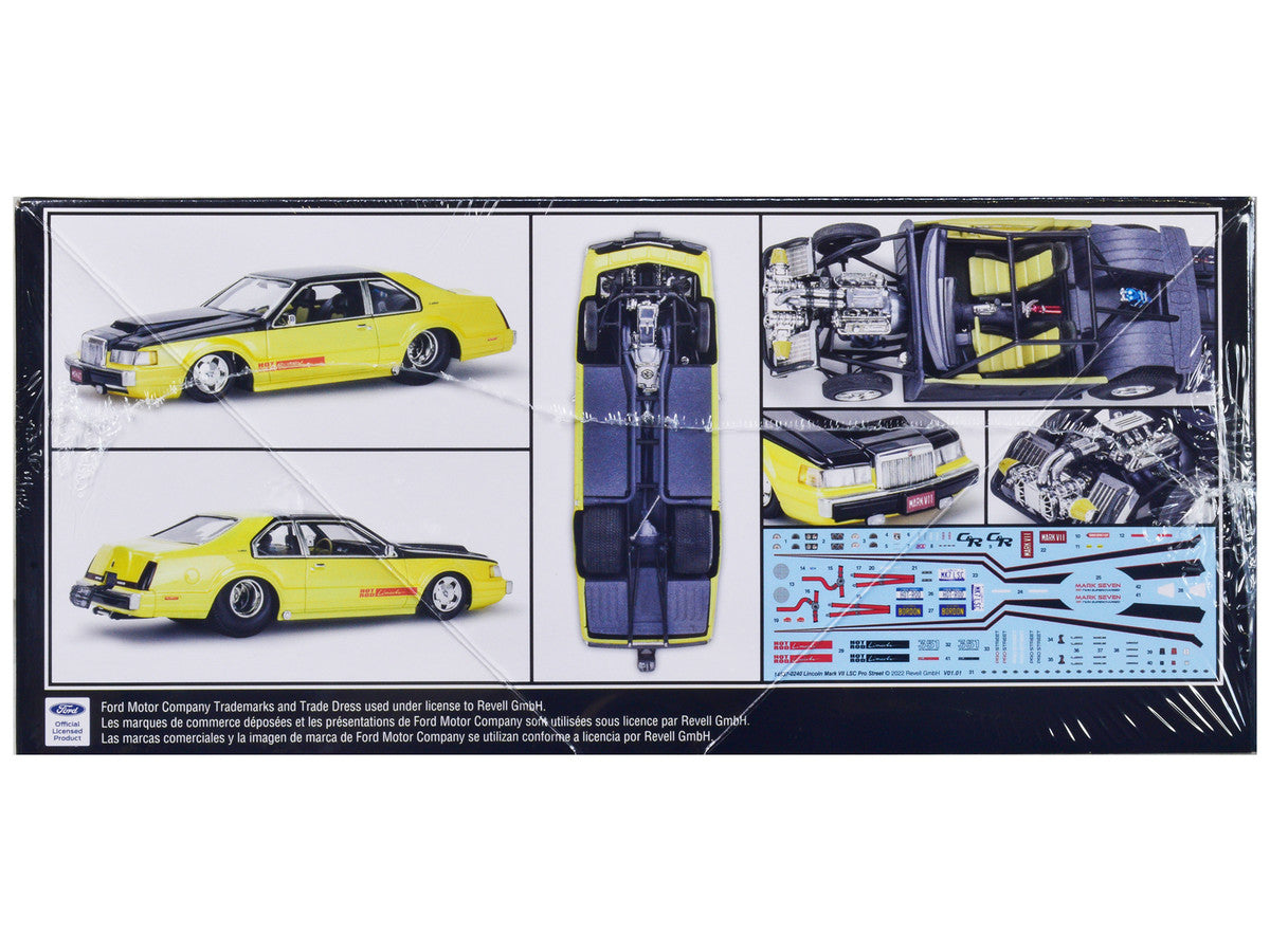 Level 5 Model Kit Lincoln Mark VII LSC Pro Street 1/25 Scale Model by Revell-2