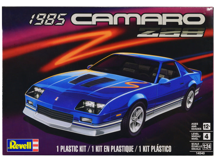 Level 4 Model Kit 1985 Chevrolet Camaro Z/28 1/24 Scale Model by Revell-0