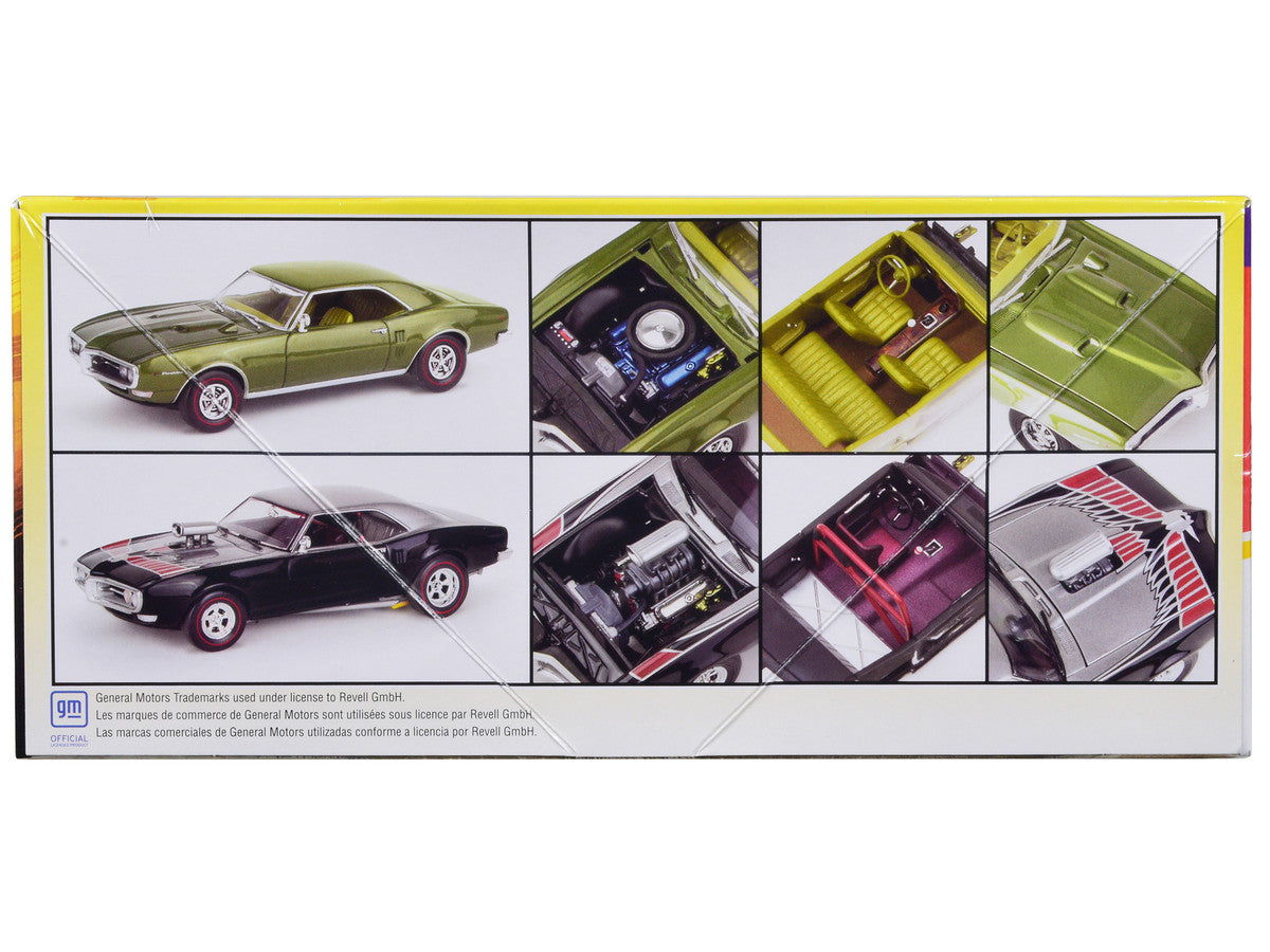 Level 4 Model Kit 1968 Pontiac Firebird 400 2-in-1 Kit 1/25 Scale Model by Revell-2