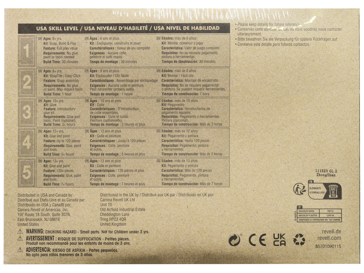 Level 5 Model Kit 1977 Jeep CJ-7 2-in-1 Kit 1/24 Scale Model by Revell-4