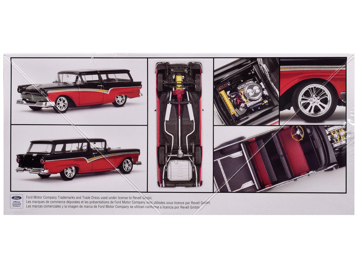 Revell 1957 Ford Del Rio Ranch Wagon model kit build options and details