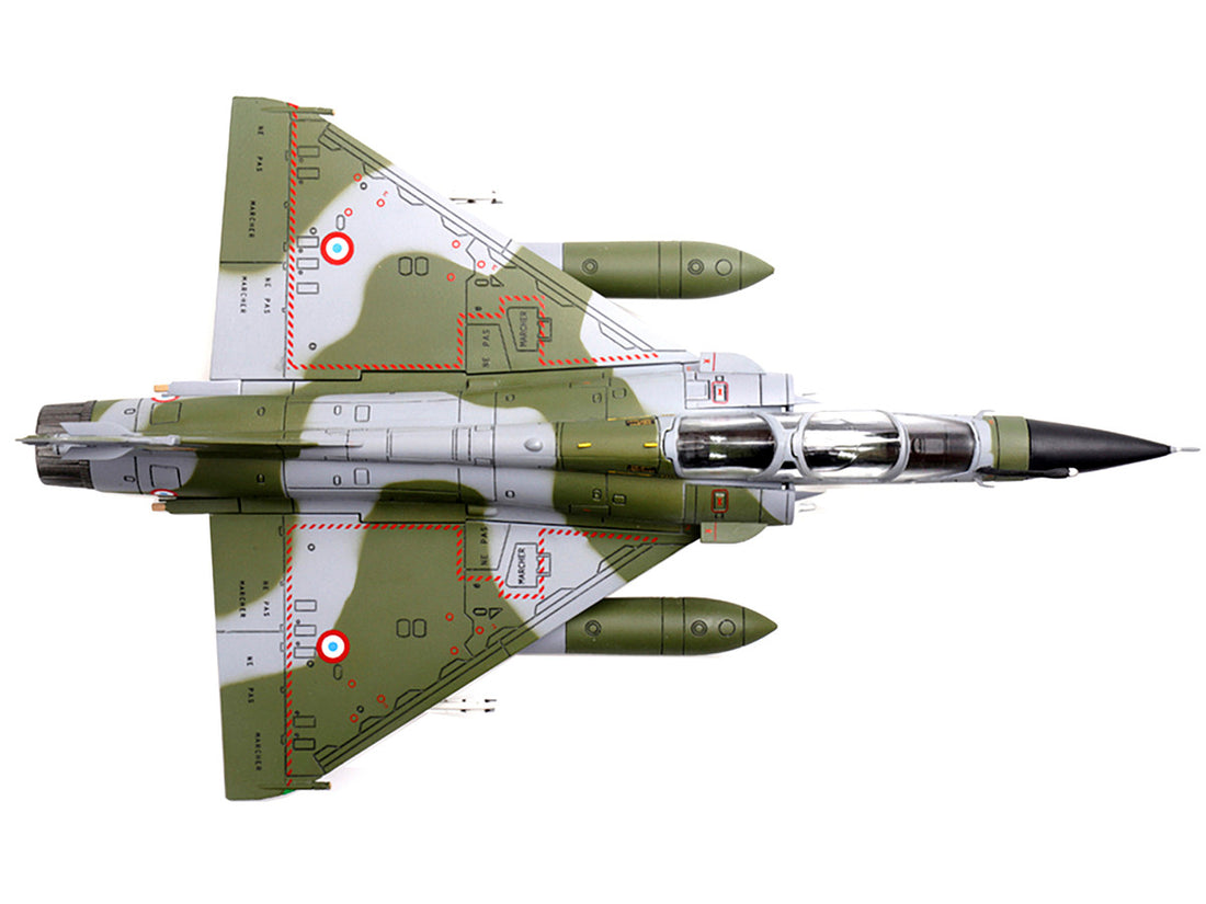 Dassault Mirage 2000N Fighter Plane Camouflage "French Air Force - Armée de l’Air" with Missile Accessories "Wing" Series 1/72 Diecast Model by Panzerkampf-3