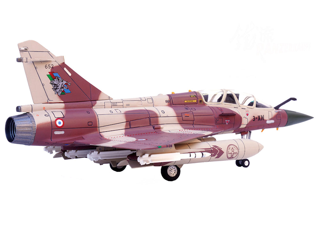 Dassault Mirage 2000D Fighter Aircraft "133 Couteau Delta Nancy-Ochey AB" French Air Force "Wing" Series 1/72 Diecast Model by Panzerkampf-2