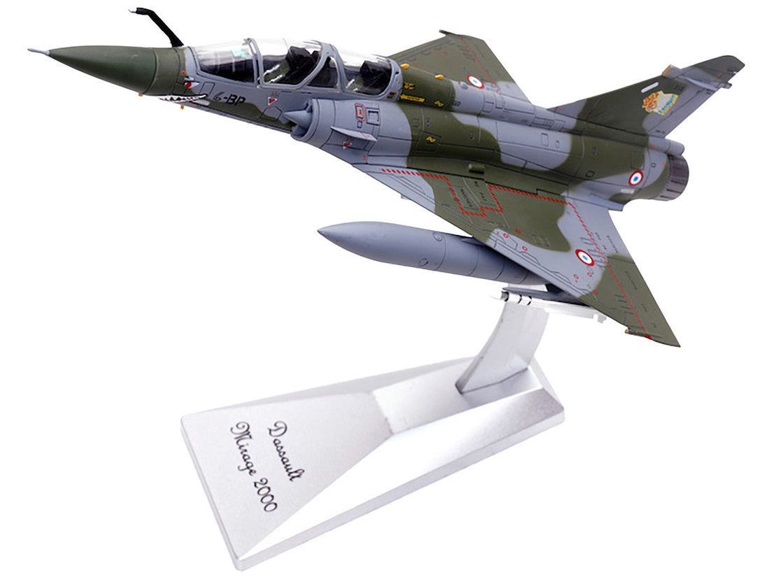 Dassault Mirage 2000N Fighter Aircraft "Escadron de Chasse 2/4 La Fayette Luxeuil" (2004) French Air Force "Wing" Series 1/72 Diecast Model by Panzerkampf-4