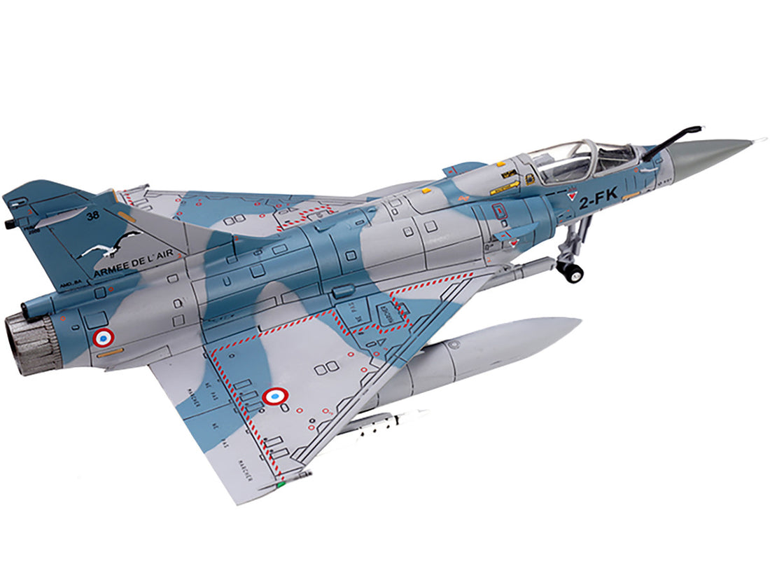 Dassault Mirage 2000-5F Fighter Aircraft "2-FK Cigognes" French Air Force "Wing" Series 1/72 Diecast Model by Panzerkampf-2