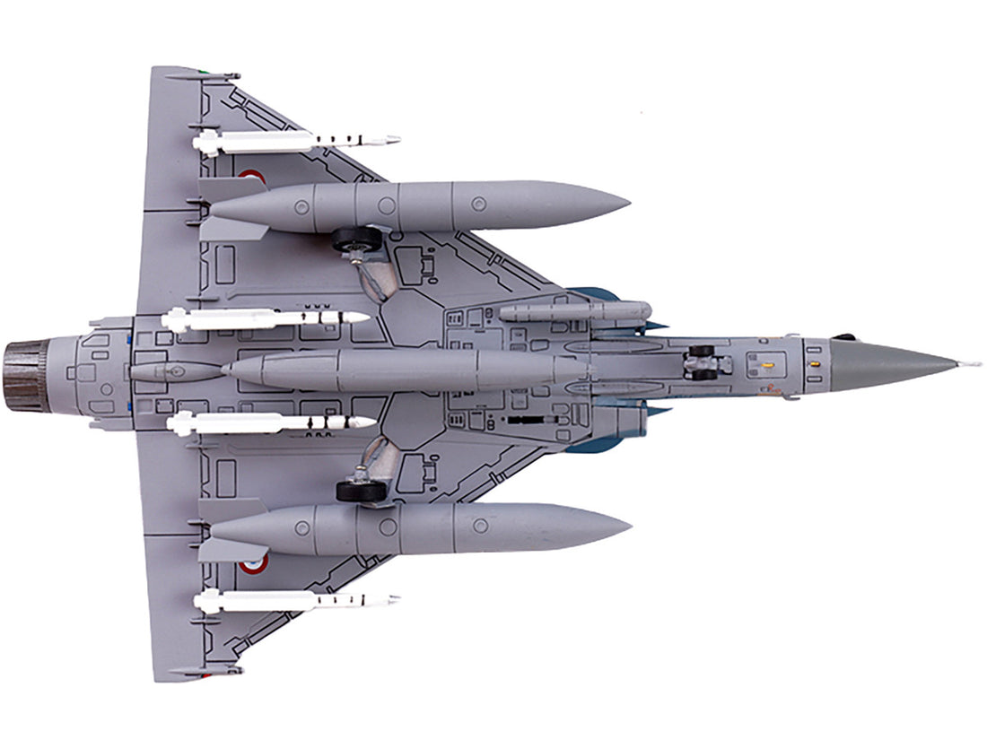 Dassault Mirage 2000-5F Fighter Aircraft "2-FK Cigognes" French Air Force "Wing" Series 1/72 Diecast Model by Panzerkampf-3