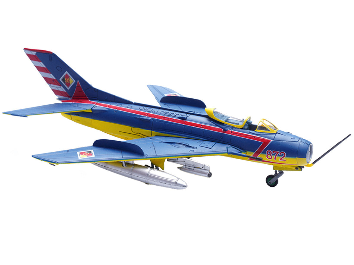 Mikoyan-Gurevich MiG-19S Farmer C Fighter Aircraft "1 Staffel/JG-3. Preschen." 5th World Aerobatic Championships (1968) "Wing" Series 1/72 Diecast Model by Panzerkampf-2