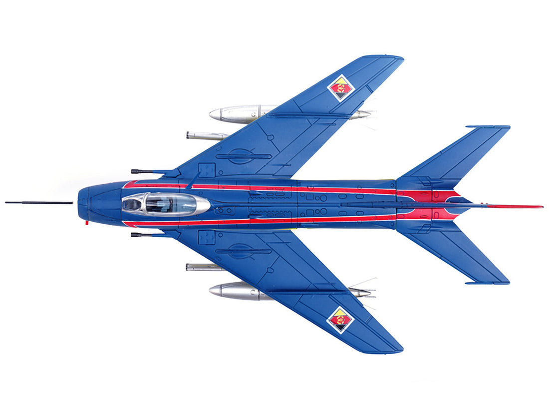 Mikoyan-Gurevich MiG-19S Farmer C Fighter Aircraft "1 Staffel/JG-3. Preschen." 5th World Aerobatic Championships (1968) "Wing" Series 1/72 Diecast Model by Panzerkampf-4