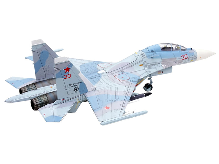 Sukhoi Su-30M2 Flanker-C Fighter Aircraft #30 "Russian Air Force" "Wing" Series 1/72 Diecast Model by Panzerkampf-2