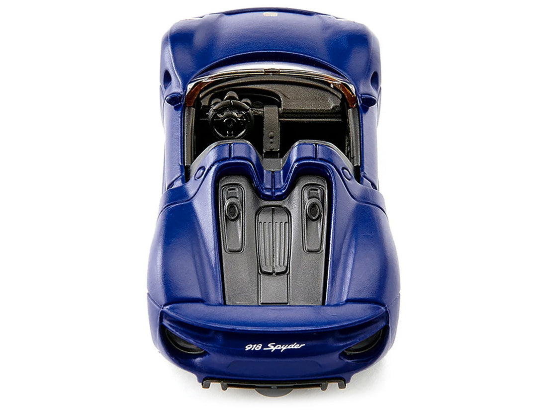Porsche 918 Spyder Matt Blue Diecast Model Car by Siku-4