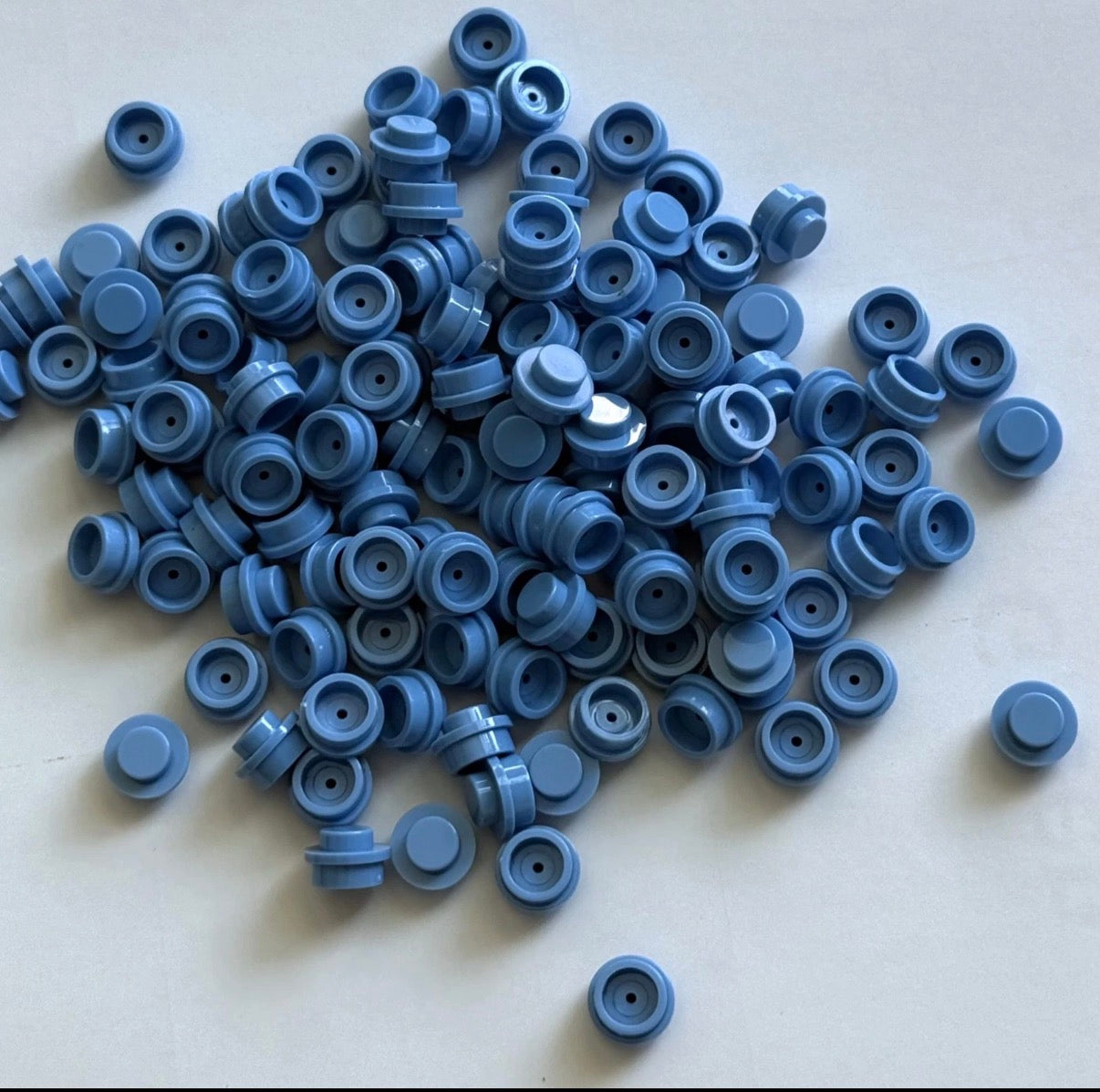 Medium Blue 4073 1x1 Round Plate Brick – Choose Quantity – LEGO® Compatible Bulk Lot 2