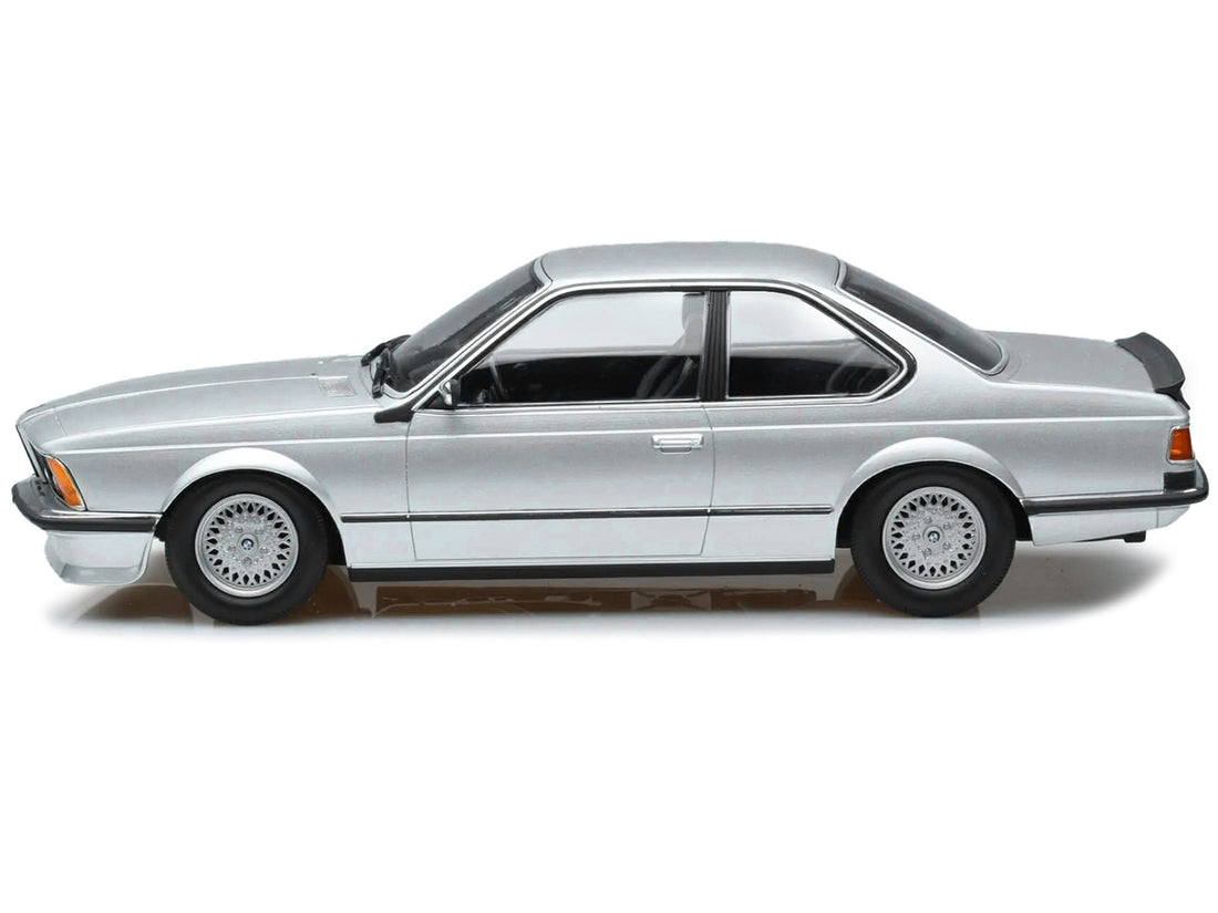 1982 BMW 635 CSi Silver Metallic 1/18 Diecast Model Car by Minichamps-1