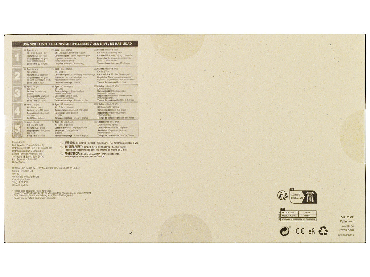 Level 5 Model Kit McDonnell Douglas F-15E Strike Eagle Aircraft 1/72 Scale Model by Revell-3