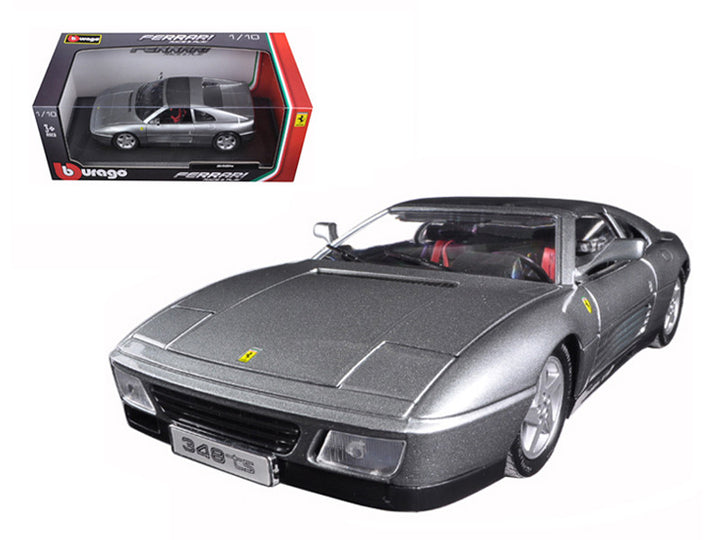 Ferrari 348 TS Grey 1/18 Diecast Model Car by Bburago-0